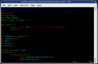 vim